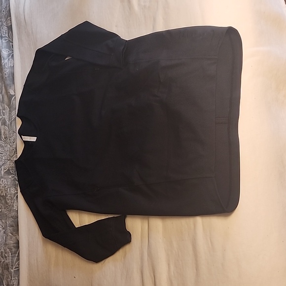 Lululemon Lab Black Dress Tunic Slouch Stretchy 8 - Picture 4 of 7